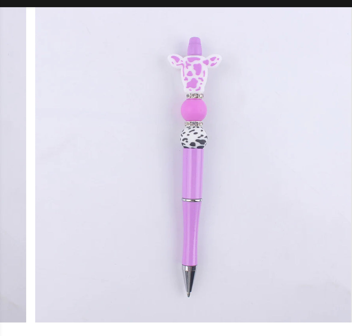 Cow Print Pens Ballpoint Pens, Black Ink 5 Colors