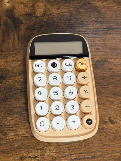 Chunky Button Calculators, Pastel Colors