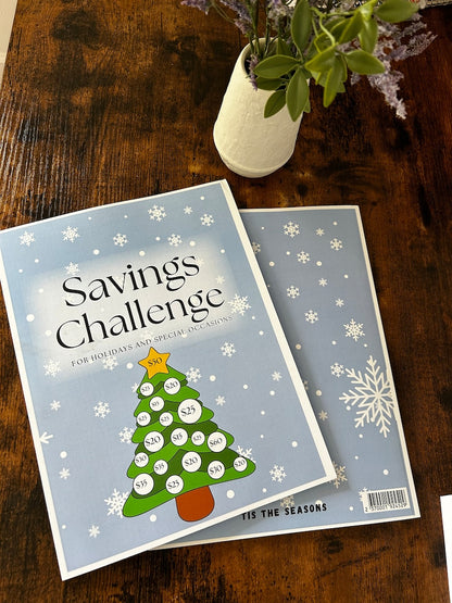 Savings Challenge Workbook, Money Saving Challenge Coloring Book, Savings Tracker, Money Book, Holiday Money Book, 100 Day Savings