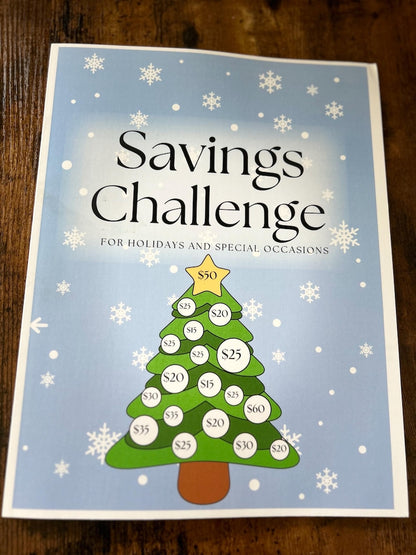 Savings Challenge Workbook, Money Saving Challenge Coloring Book, Savings Tracker, Money Book, Holiday Money Book, 100 Day Savings