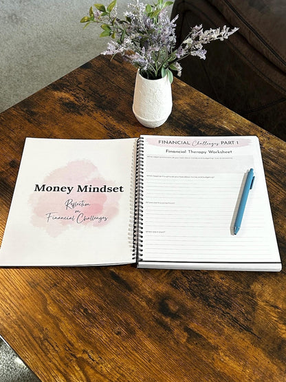 Budget Planner for Financial Organization, Monthly Expense Tracker & Savings Goals Journal Undated Money Management Workbook, Yearly Budget