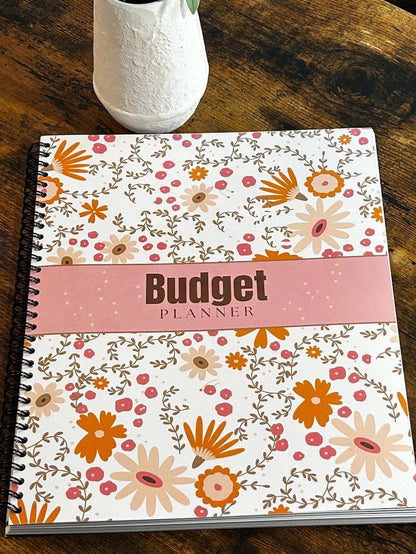 Budget Planner for Financial Organization, Monthly Expense Tracker & Savings Goals Journal Undated Money Management Workbook, Yearly Budget