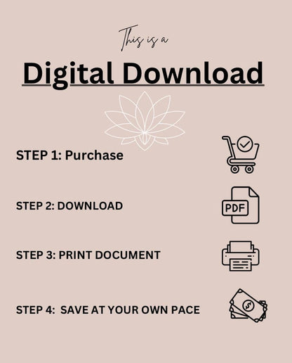 Holiday Savings Challenge Coloring Book Printable Money Tracker, Digital Savings, PDF A4 Size