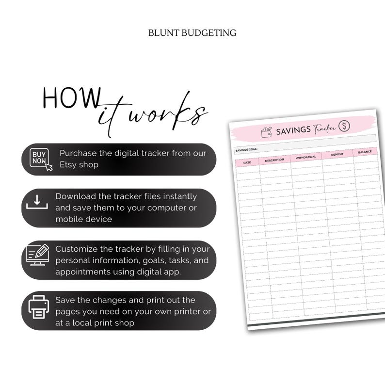 Financial Tracker, Budget Journal, Expense Management, Monthly Planner, Money Organizer, Personal Finance Notebook, Budgeting Tool